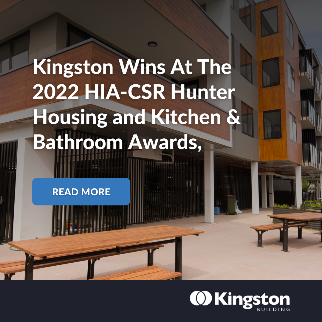 Kingston Wins At The 2022 HIACSR Hunter Housing And Kitchen & Bathroom